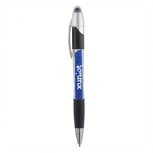 Crystal Light Stylus Pens Blue
